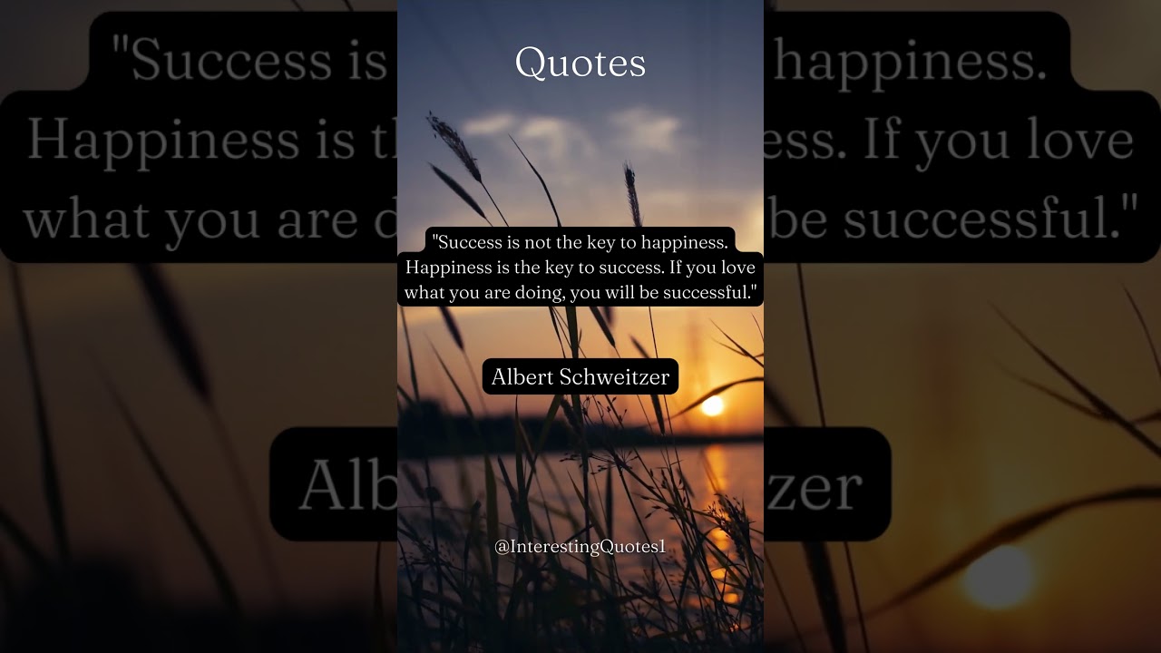 Albert Schweitzer Quote