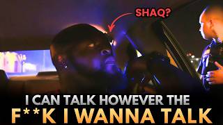 This Cop Tried To Lie To Shaquille O'Neal Double About His Tag Light But He Exposed Their Lies.