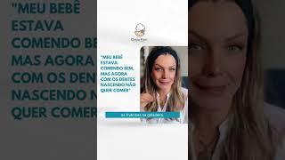 'Meu bebê estava comendo bem mas agora com os dentes nascendo não quer comer' 'Meu bebê estava comendo bem mas agora com os dentes nascendo não quer comer'