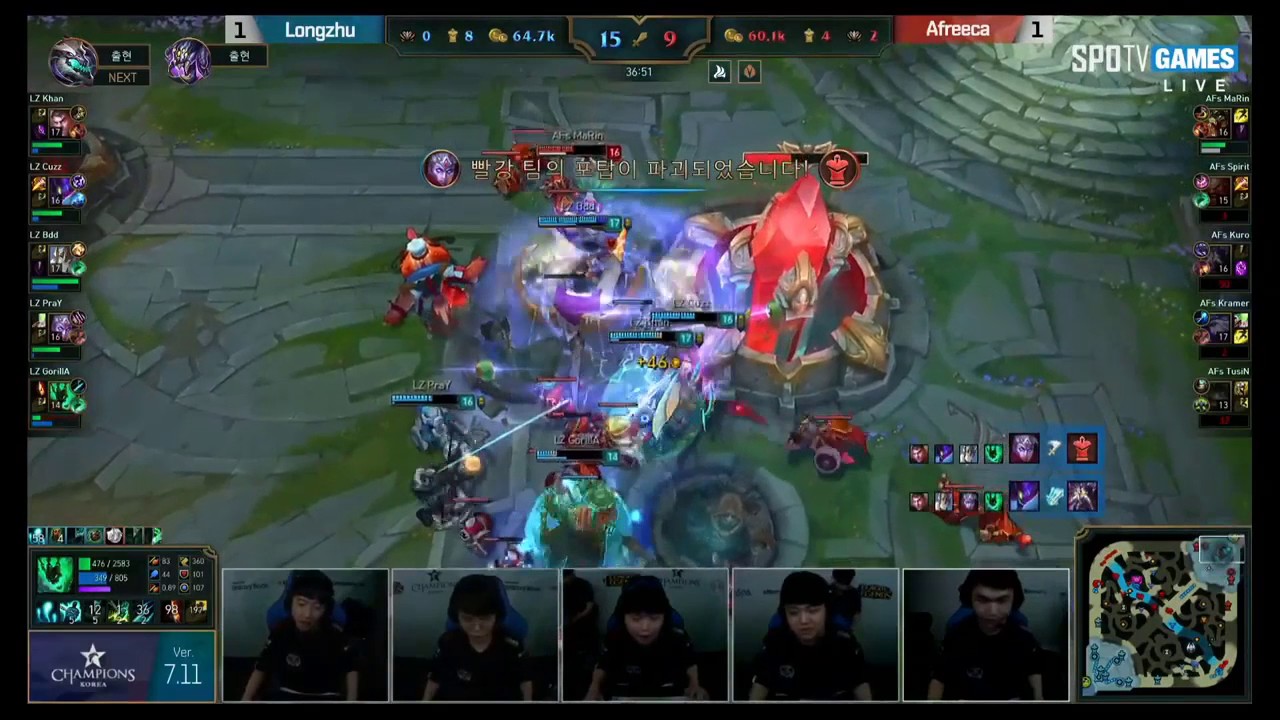 [25.06.2017] LZ vs AFS [LCK Summer 2017] Highlights Game 2+3 | Longzhu vs Afreeca Freecs