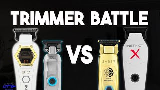: Trimmer Showdown: StyleCraft Saber, Instinct Metal Edition, X Trimmer, and Gamma+ Cyborg