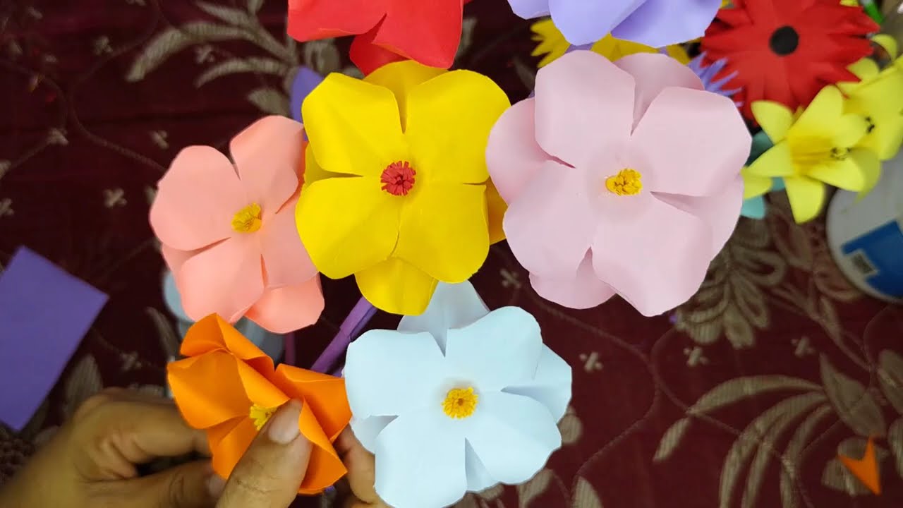 Bunga Kertas Segar Membersihkan