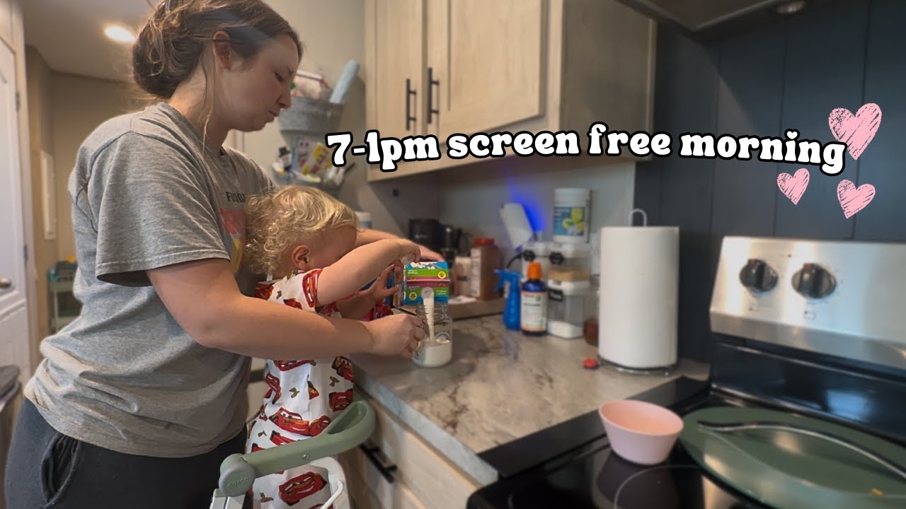 ASMR| SAHM Morning Routine -ishh ☀️