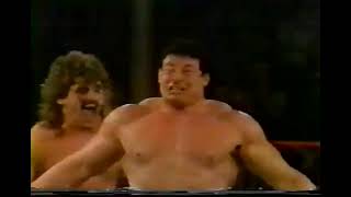 Al Madril v "Beetlejuice" Art Barr - Lumberjack Strap Match