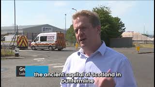 Ferry Service from Rosyth to Dunkirk | STV News | 13-8-25 | Graeme Downie MP