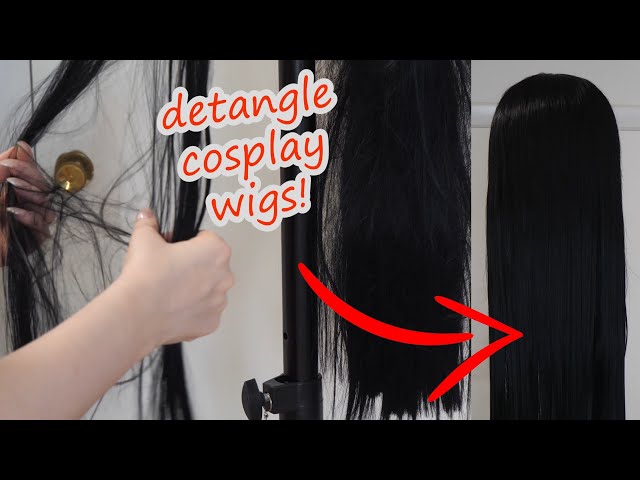 How to Detangle Cosplay Wigs 