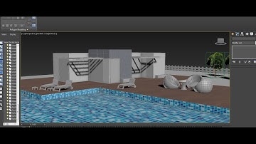 Tutorial on Modeling, Texturing & Lighting a 3d Exterior in 3dsmax using Vray ( Part 5)