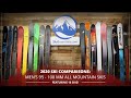 2020 Men's 95-100 mm All Mountain Ski Comparison