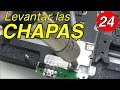 Levantar las chapas de la placa base