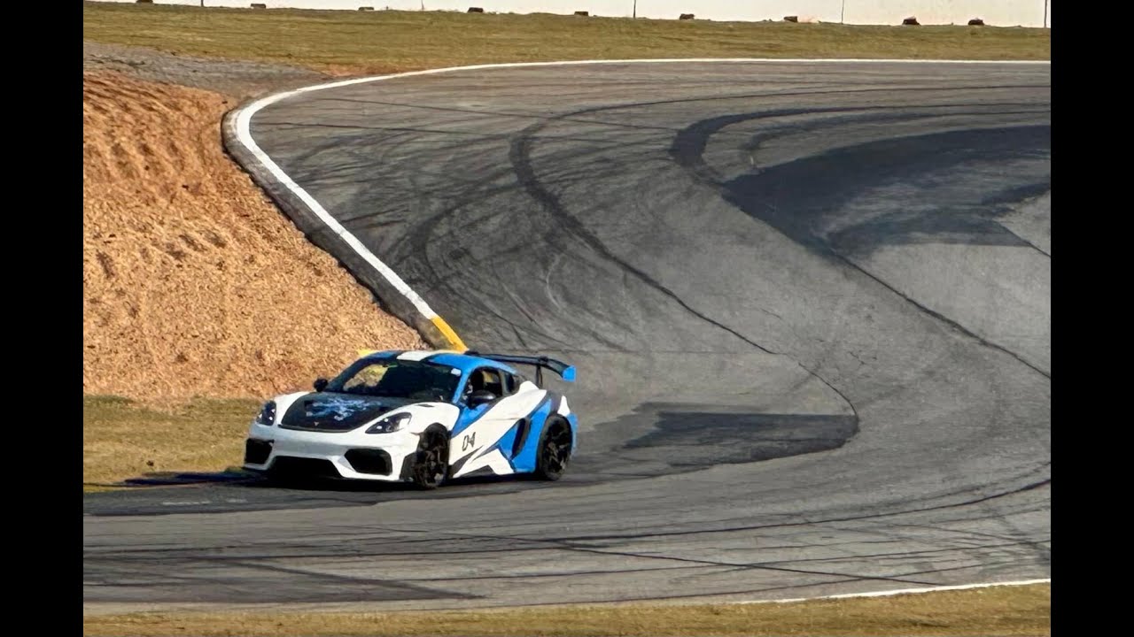 Road Atlanta Lap 9 highest speed and a rumble strip visit