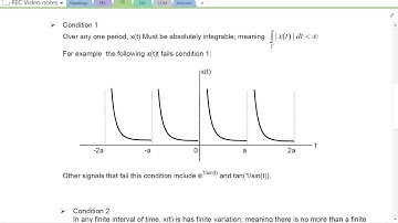 SS3C   Convergence of the Continuous Time Fourier Series