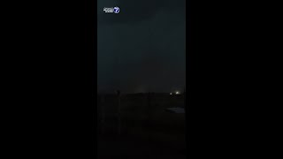 Tornado caught on camera during Sunday's severe weather in Nebraska