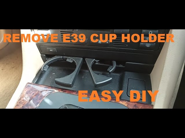 Genuine BMW - 82279405744 - E39 Front cup holder set - front & Rear  (82-27-9-405-744)