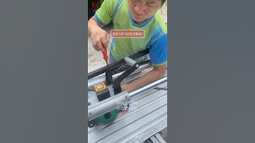 Máy cắt gạch nước XINKAI Z2S khổ 1m2 cắt đẹp mang công trình  #maycatgachxinkai #maycatda