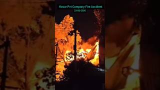 Hosur fire accident#hosur #company #fire #accident #safety