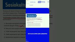SOAL PPPK 2022 DAN PEMBAHASAN SESUAI KISI-KISI TERBARU