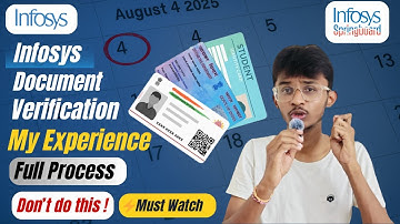 Infosys Springboard 6.0 Document Verification ✅ Full Experience + Step-by-Step Guide