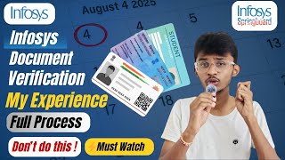 Infosys Springboard 6.0 Document Verification ✅ Full Experience + Step-by-Step Guide