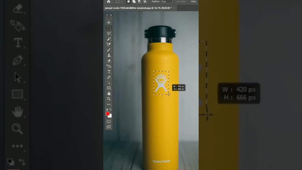 Remove logo in illustrator tutorial. 