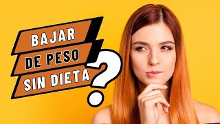 ¿Se puede bajar de peso haciendo ejercicio sin dieta?