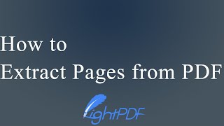 Easy Ways to Extract Pages from PDF