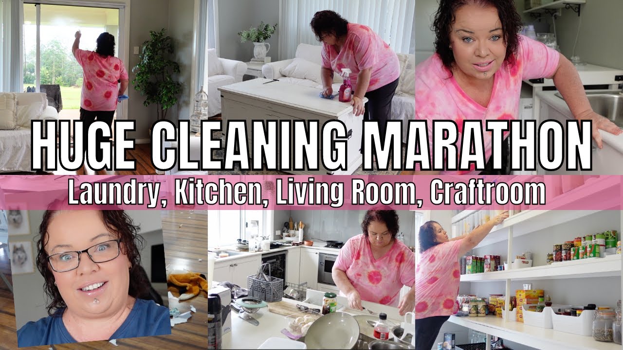 CLEANING MOTIVATION | JOIN ME THIS WEEK FOR A MEGA CLEANING MARATHON TO GET MY HOUSE BACK ON TRACK