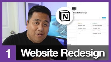 Website Design Process - Part 1: Planning the Site Map & Content (using Notion)
