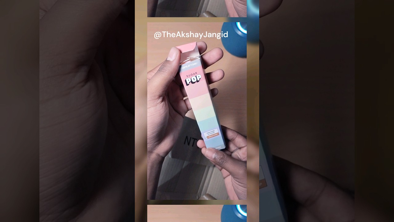 Glow Up with Maple Elegance: SUGAR POP High Shine Lip Gloss Review and Swatches! | TheAkshayJangid
