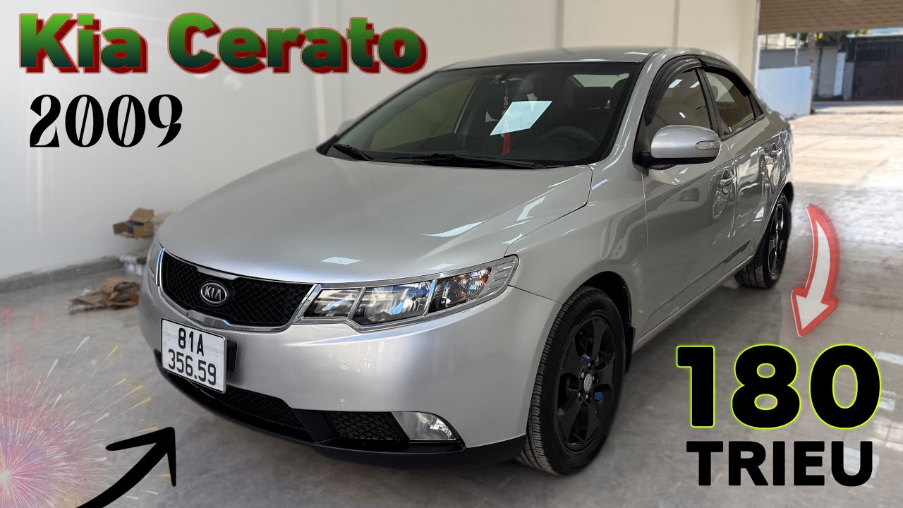 Ô tô cỏ 5 chổ nhập Hàn Kia Cerato số sàn 180tr ☎️ O974O59O9O Auto Thanh Huyen Gia Lai