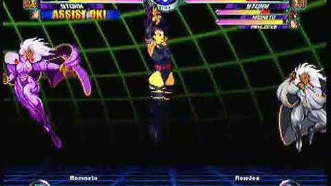 MvC2 Online (360): Brett (MSP) vs Row Joe (MSP) 14 .:11.4.09:.