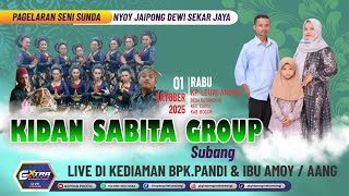 LIVE KIDAN SABITA ll  HAJATAN BPK.PANDI & IBU AMOY / AANG ll LEUWI ANJING CARIU - BOGOR 1 OKT 2025