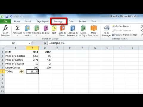 Autocalculate Area Excel