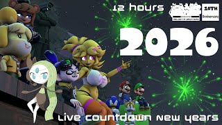Meloetta Brothers LIVE COUNTDOWN of 2026 NEW YEARS 12 HOURS