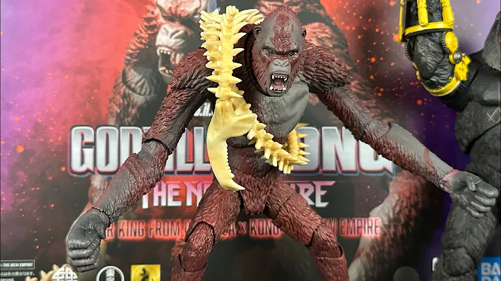 S.H. MonsterArts Godzilla X Kong: The New Empire (2024) Skar King Figure Review