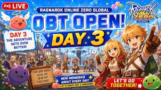 RO Zero Global OBT Day 3 - THIEF CLASS🔥Auto Attack x Grind