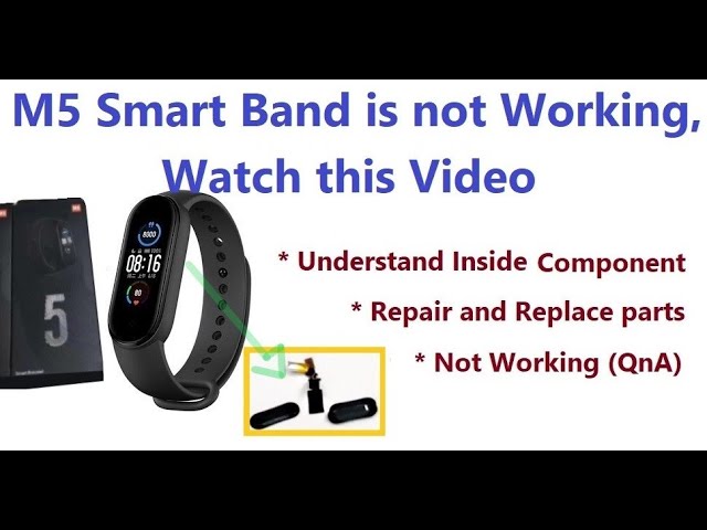 M5 Smart Bracelet Black • Smart Printer