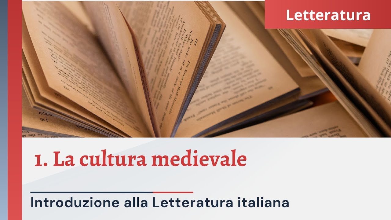 1. La cultura medievale - Introduzione storica - Corso di Letteratura italiana