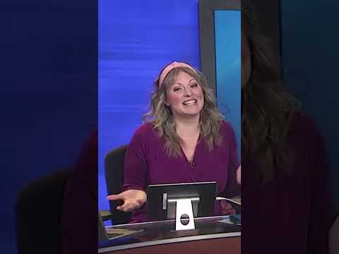 Anchor walks in freezing parade while 9 months pregnant