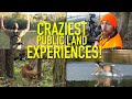 Our CRAZIEST Public Land Hunting Experiences!