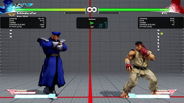 SF5 Bison Standard Hell Attack Combo Enders