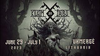 KILKIM ŽAIBU XXIII 29 June – July 1, 2023! SEE YOU IN UKMERGĖ!