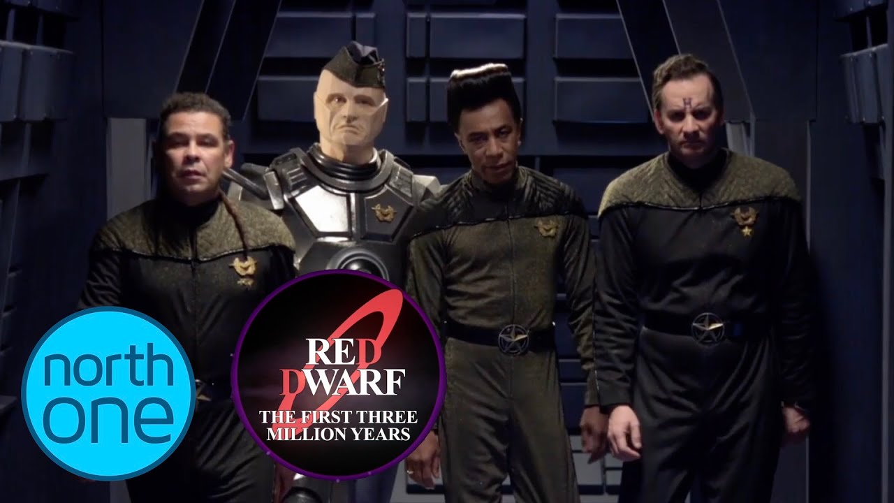 Кадр из трейлера «Red Dwarf: The First Three Million Years»