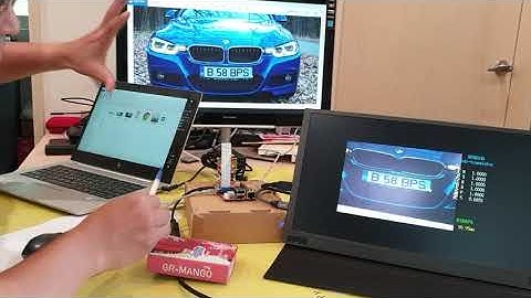 HSK #5 - Renesas RZ/A2M Number Plate Recognition demonstration