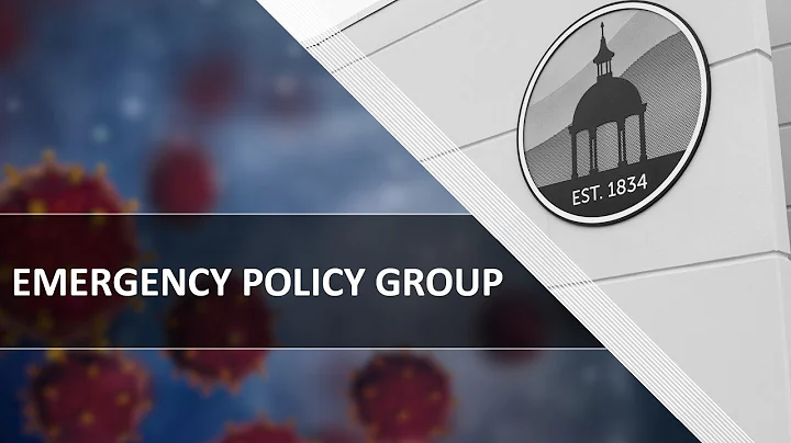 Emergency Policy Group Meeting - 05.28.2020