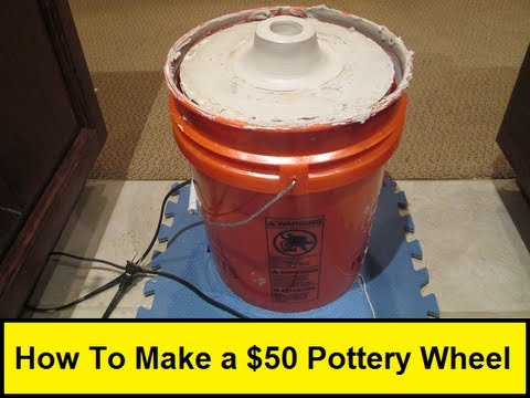 How to Make a DIY Pottery Wheel