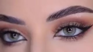 تتوريال مكياج عيون ناعم رسم الايلينر بالخطوات?? Tatarial soft makeup drawing Eyeliner step by step??