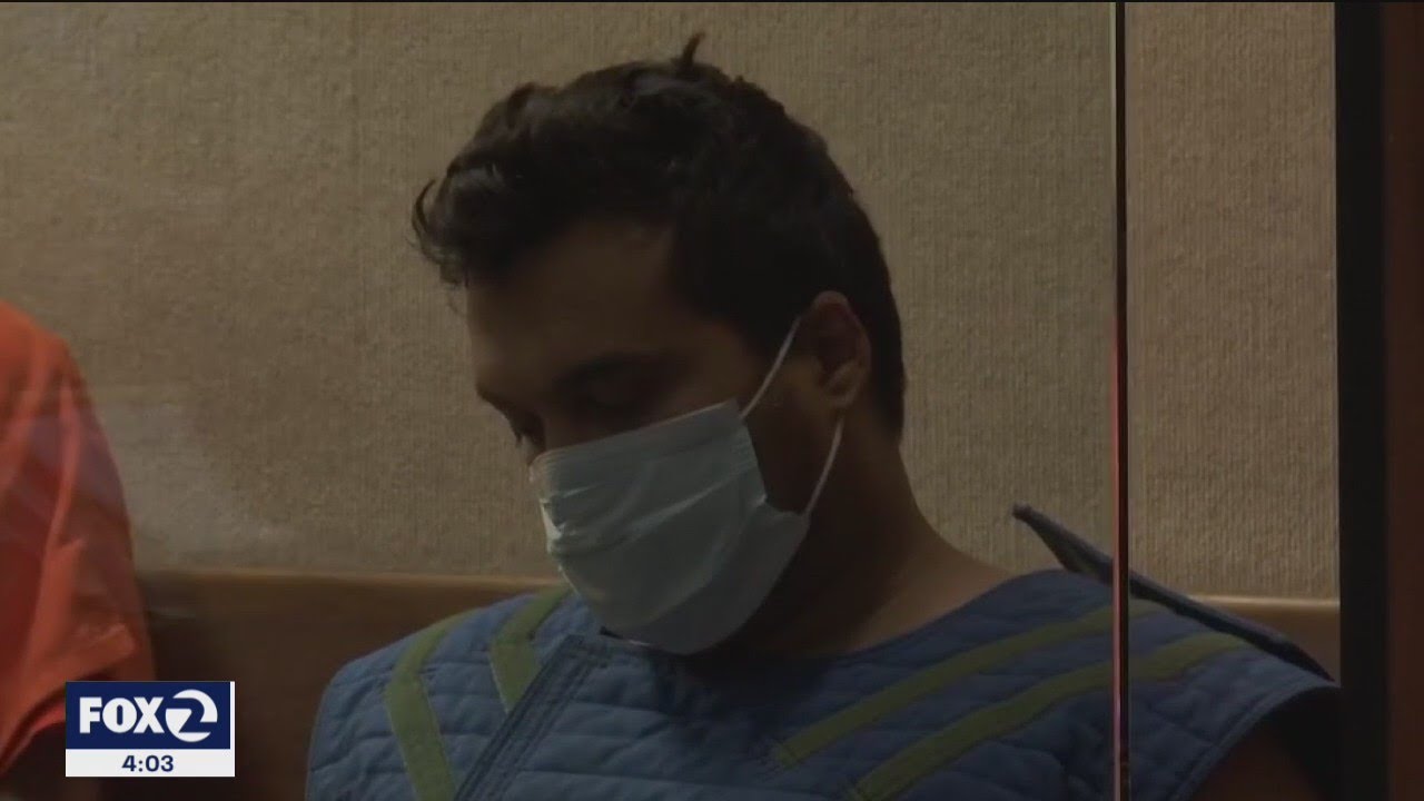 Man accused of killing girlfriend with sword makes his first court apperance