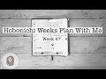 Hobonichi Weeks Plan With Me - Week 47