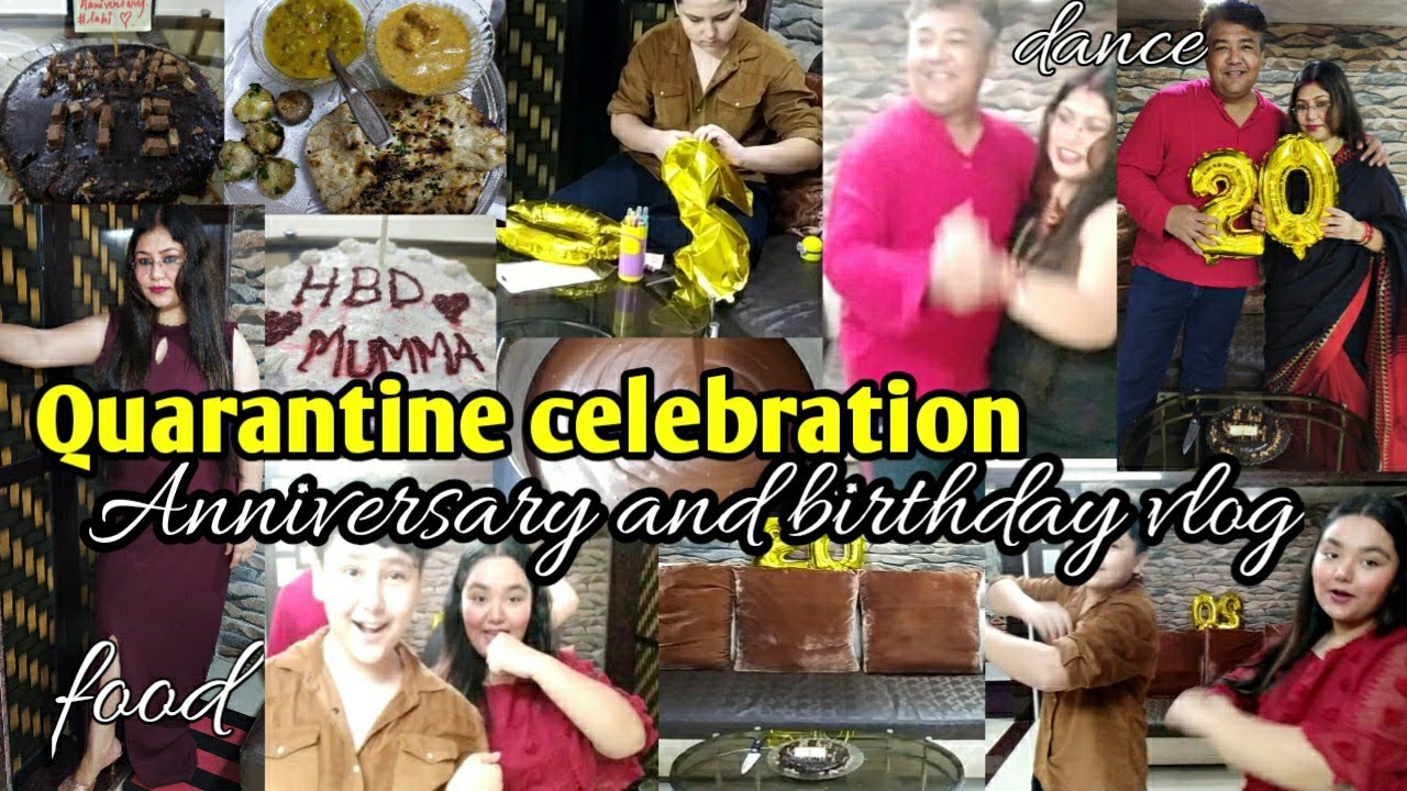 Celebrating my mom dad's 20th wedding anniversary and my mom's birthday