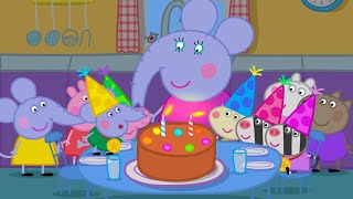 Peppa Pig Celebrates Edmond Elephants Birthday | Kids TV and Stories